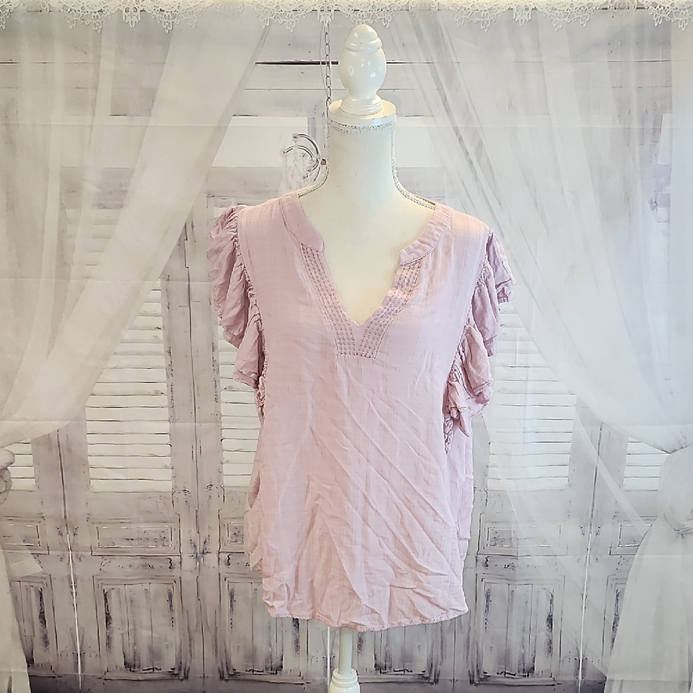 Maurice's Ruffled Blouse